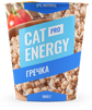 Упаковка кошачьего корма синего цвета CAT ENERGY SLIM с гречкой и свежими овощами, вес 1000 грамм